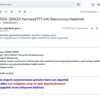 PTT Kargom Teslim Edilmeden Teslim Edildi Görünüyor, Mağduriyetim Çözülmedi