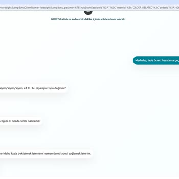 İade Edilmeyen Ücret Nedeniyle Mağduriyet Yaşıyorum