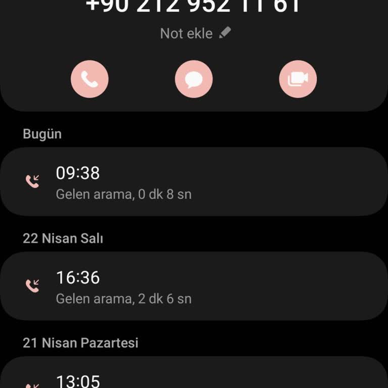 Israrla Arayan Numara Ve Rahatsız Edici Telefon Görüşmeleri