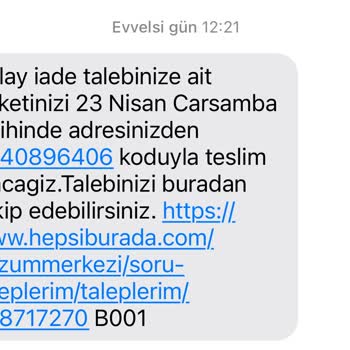Hepsijet İade Sürecinde Sürekli Gecikme Ve İlgisizlik