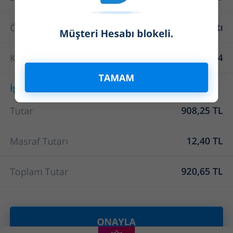 Kartım Haksız Yere Bloke Edildi, Mağduriyetim Giderilmiyor