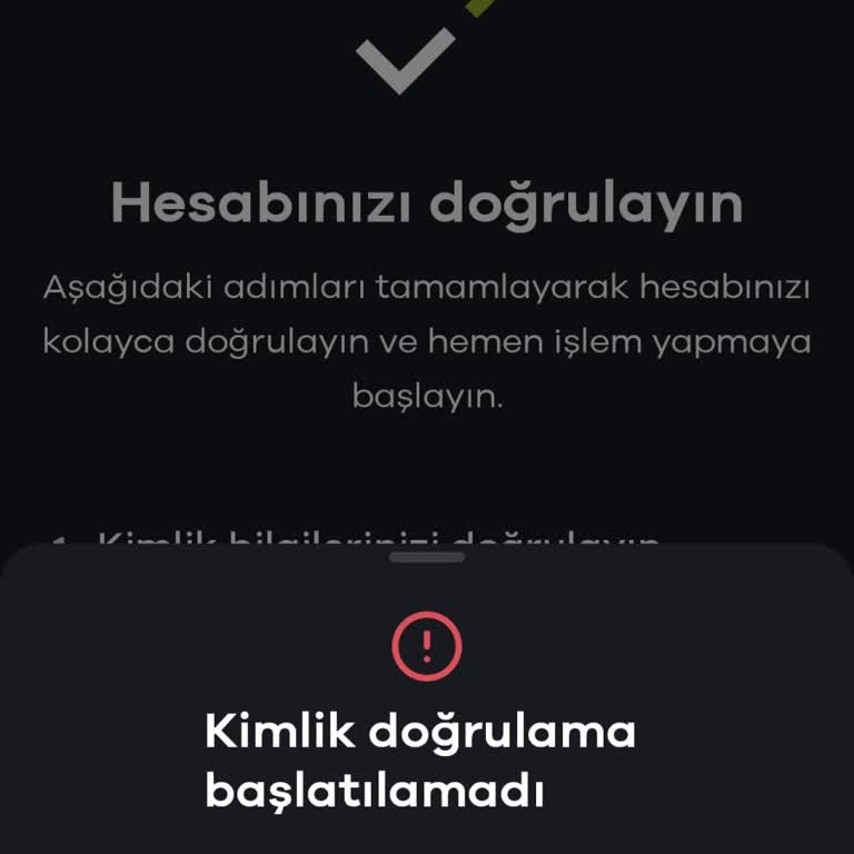 Hesap Doğrulama Sistemindeki Sorun Mağduriyet Yaratıyor