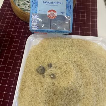 Hasata Basmati Pirinç Paketinden Anlamadığım Yabancı Madde Çıktı!
