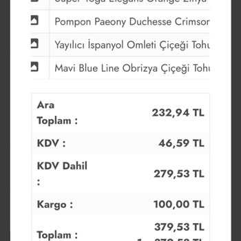 Satın Aldığım Çiçek Tohumları Çimlenmedi, Firma İletişime Geçmedi