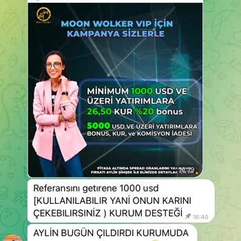 Telegram Borsa Gruplarında Sahte Vaatlerle Paramı Geri Alamadım
