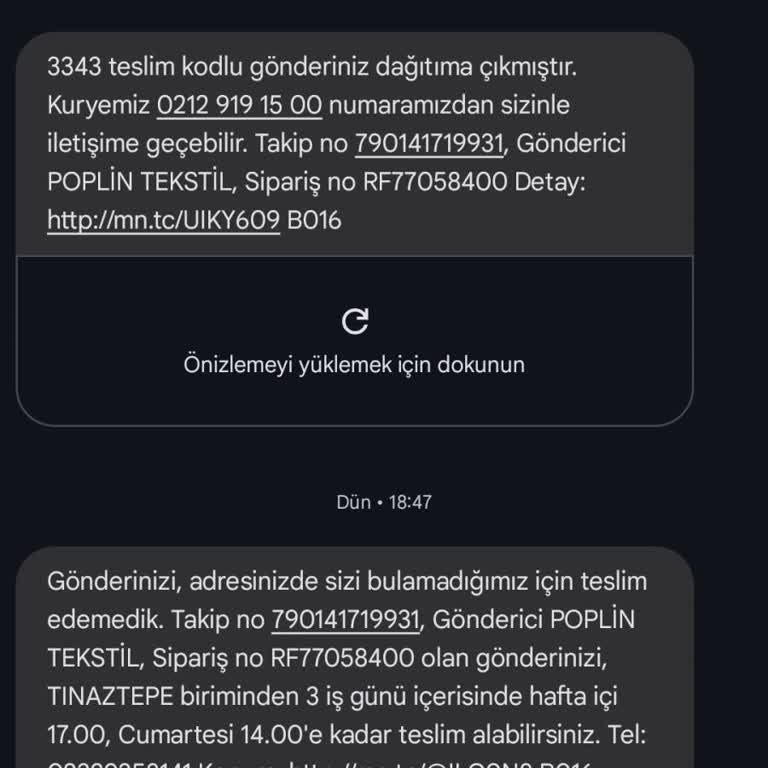 MNG Kargo Teslimatında İletişimsizlik Ve Eksik Hizmet