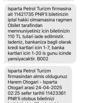 Bilet İptalinde Eksik İade Ve Farklı Uygulama Sorunu