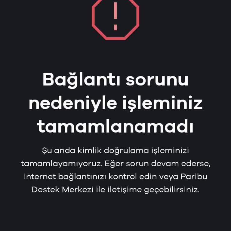 Paribu Kimlik Doğrulama Sonrası Erişim Ve Destek Sorunu
