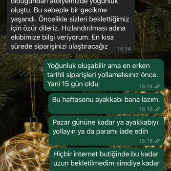 Ayakkabım 18 Gündür Gönderilmiyor Sipariş Bilgilerime Ulaşamıyorum