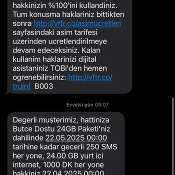Kullanılmayan Dakikalar İçin Haksız 110 TL Ücret Kesintisi Ve Çözülmeyen Şikayet