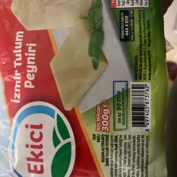 Ekici İzmir Tulum Peyniri Beklentileri Karşılamıyor!