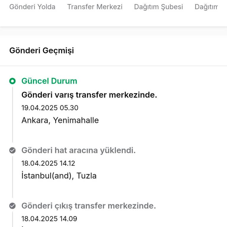 PTT Kargoları Getirmiyor