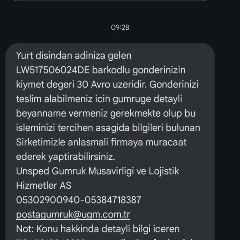 MyHeritage DNA Kitlerinin Gümrüğe Takılması Ve Ücret İadesi Talebi