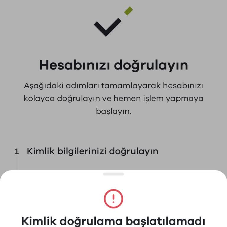 Kimlik Doğrulama Sorunu Ve Müşteri Hizmetlerine Ulaşamama