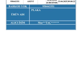 Kargo Teslimatında Gecikme Ve Müşteri Temsilcisinin İlgisiz Tavrı