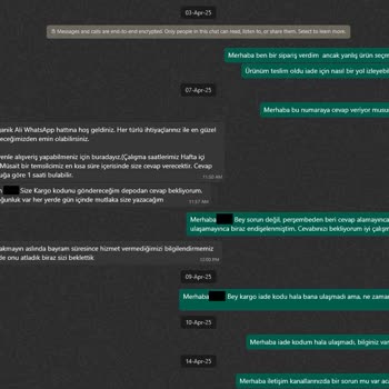 İade Sürecinde İletişim Sorunu Ve Ücret İadesi Beklentisi