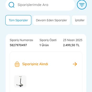 İndirimli Ürün Mağazada Olmasına Rağmen Siparişim İptal Edildi