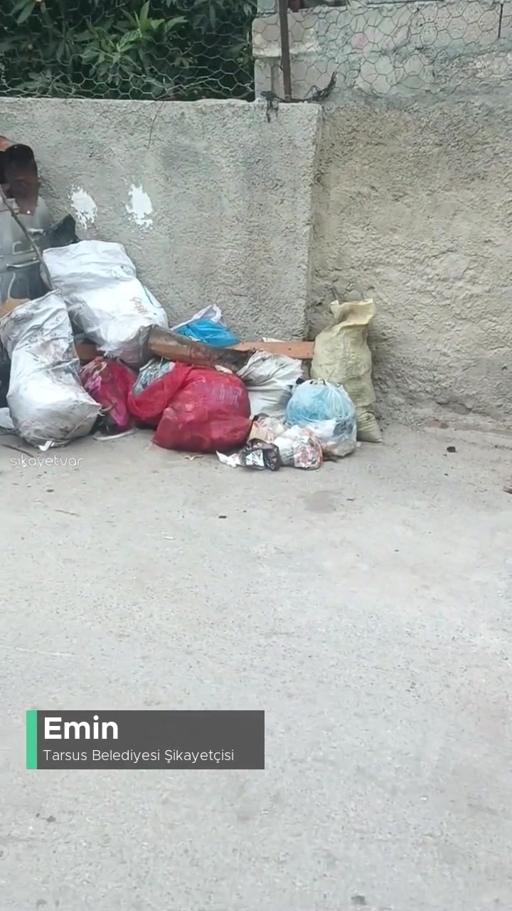Tarsus Belediyesi Çöp Konteyneri Çöpü Çöpün Dışına Atmışlar! videonun kapak resmi