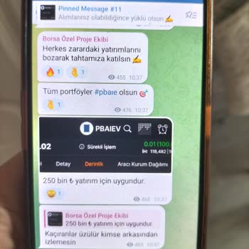 Telegram'da Varant Tavsiyesiyle Maddi Kayıp Yaşadım