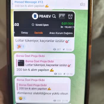 Telegram'da Varant Tavsiyesiyle Maddi Kayıp Yaşadım