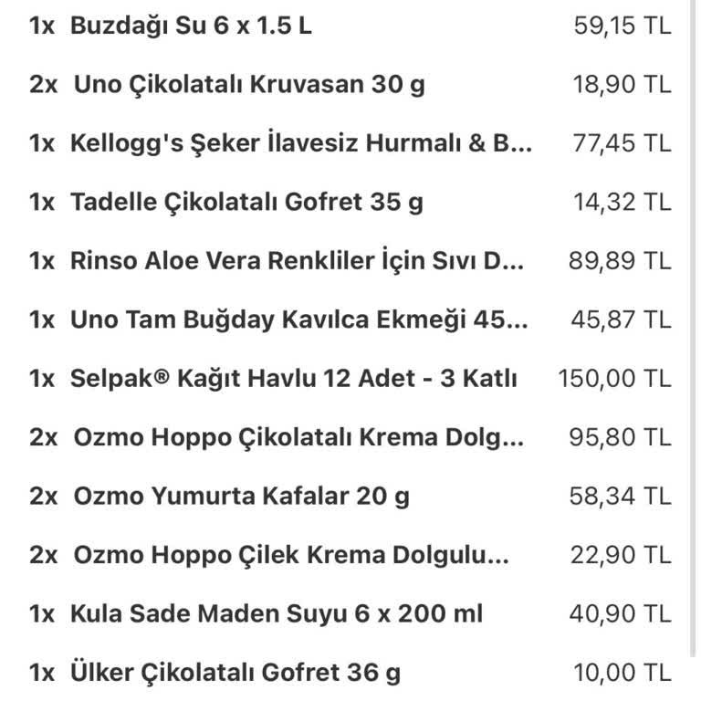 Yemeksepeti Market Siparişim Eksik Geldi Canlı Destek İlgisiz Kaldı