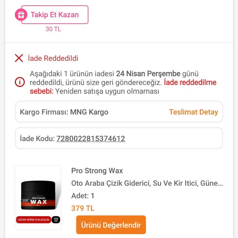 Aldığım Ürün Hiçbir İşe Yaramadı, İade Talebim De Haksızca Reddedildi