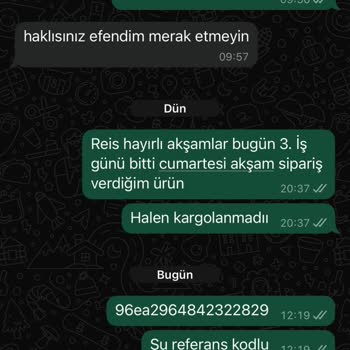 Siparişimin Kargolanmaması Ve İlgisiz Müşteri Hizmeti