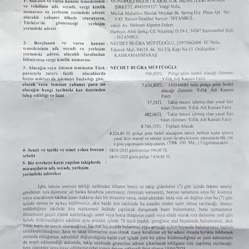 Ödenen Sigorta Ücretine Rağmen İcra Şoku