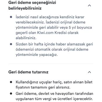 Kiwi.com'dan Eksik Ve Şeffaf Olmayan İade Süreci