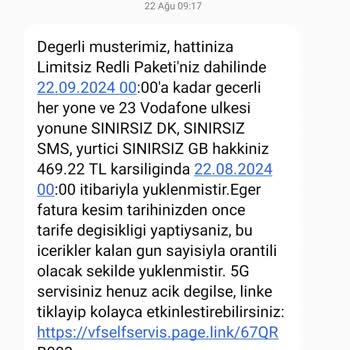 Vodafone'dan Taahhüt Süresinde Fahiş Zam Ve Sınırsız İnternet Kısıtlaması