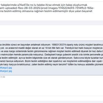 Trendyol Hatası Nedeniyle Hem Ürünümden Hem Paramdan Oldum!