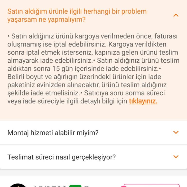 Ağır Ürün İadesinde Kargo Firmasının Yetersizliği Ve Mağduriyet