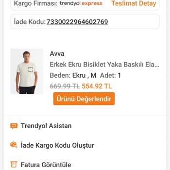 Farklı Beden Gelen Ürün İadesi Kabul Edilmedi