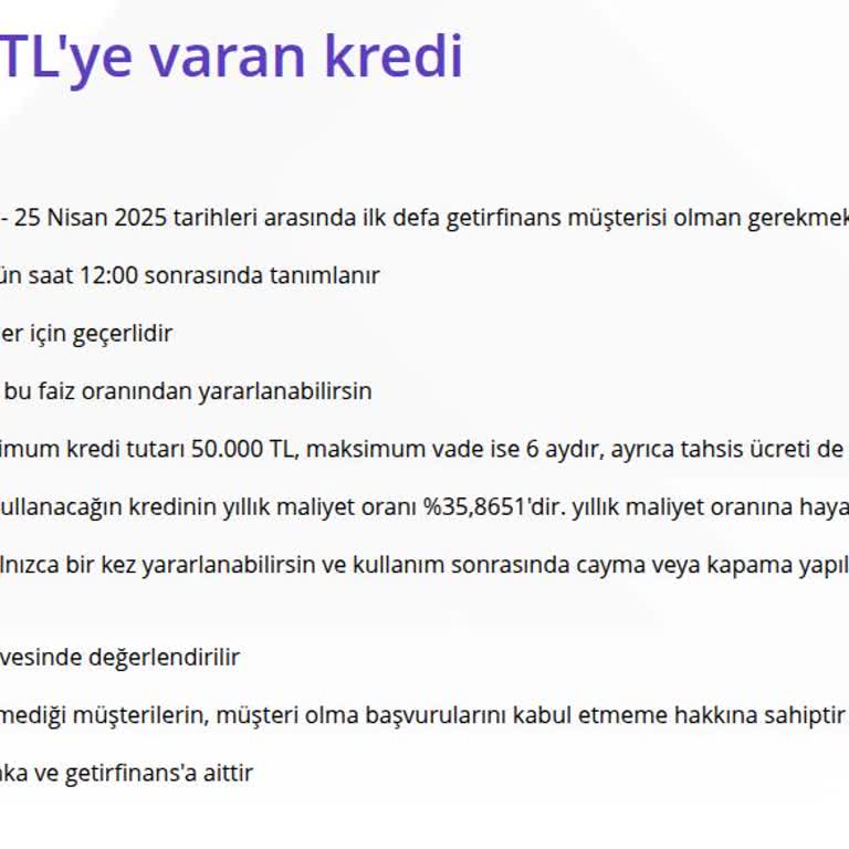 Kampanya Faiz Oranı Neden Uygulanmıyor Sorusuna Yanıt Alamadım