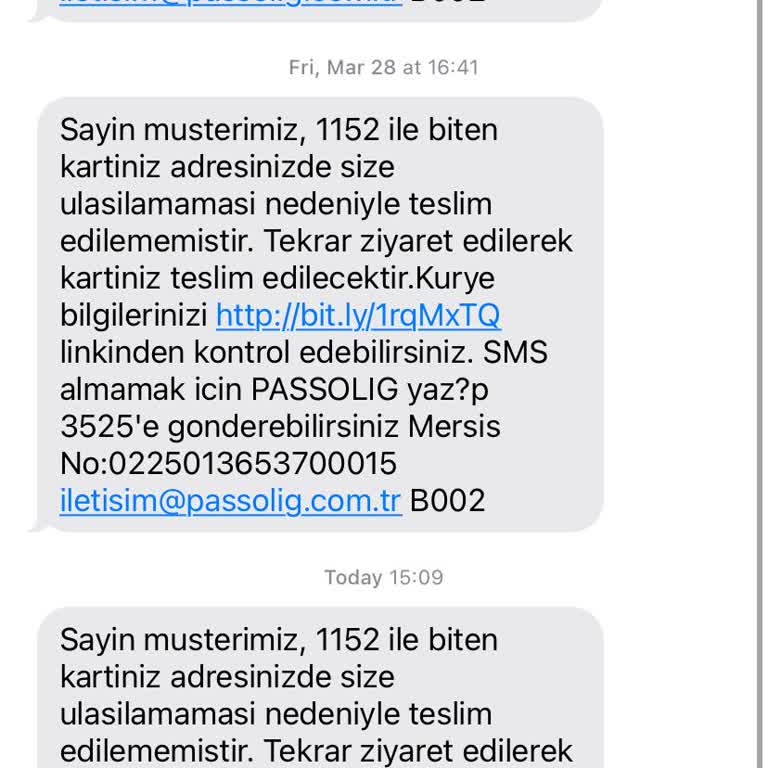 Passolig Kartım Teslim Edilmedi, Kargo Ücreti Alındı Ama Ürün Gelmedi