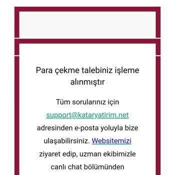 Katar Yatırım'da Para Çekiminde Vergi Engeli Ve Bilgilendirme Sorunu