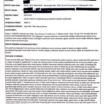 Turkcell Pasaj Arızalı Üründe Değişim Yerine Sadece İade Yapıyor