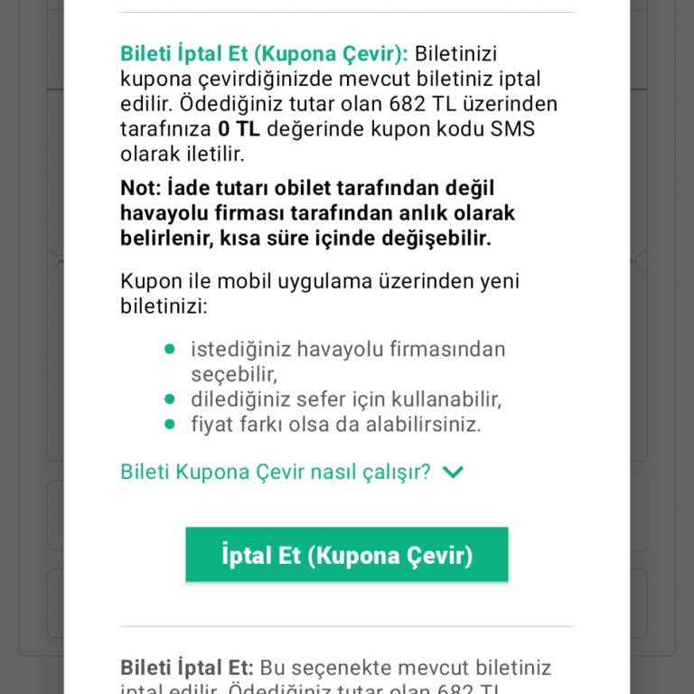 Obilet'ten Alınan Uçak Biletinin İptalinde İade Sorunu Ve Müşteri Hizmetlerine Ulaşamama