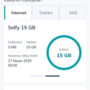 Taahhütlü 15+15 GB Kampanyasında Hediye İnternet Kullanılamıyor