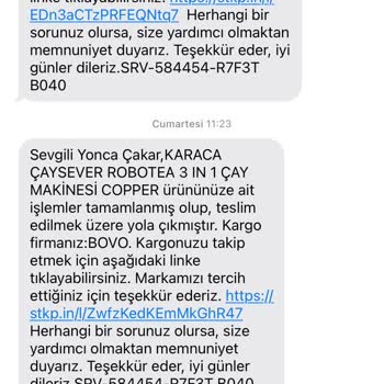 Karaca Çay Makinem Defalarca Servise Gitti, Sorunlar Çözülmedi Mağdurum