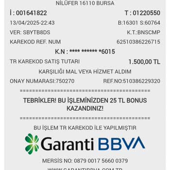 Kampanya Şartlarına Uygun Puan Yüklemesi Yapılmadı