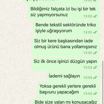 Yanlış Ve Defolu Ürün Gönderimi, İlgisiz Müşteri Hizmeti