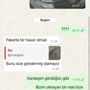 Yanlış Ve Defolu Ürün Gönderimi, İlgisiz Müşteri Hizmeti