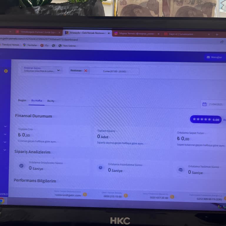 Getir Yemek Restoran Başvurum 4 Ayda Sonuçlanmadı