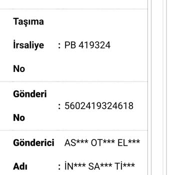Aras Kargo Mobil Teslimat Dışında Kalan Adrese Kargo Teslim Edilmedi