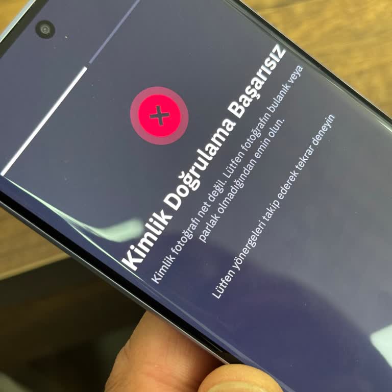 Kimlik Doğrulama Ve İade Sorunu: Acil Destek Bekliyorum