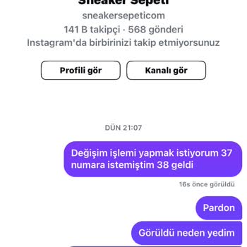 Yanlış Numara Gönderildi Müşteri Hizmetleri Geri Dönüş Yapmıyor