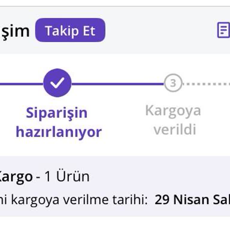 Siparişim Zamanında Kargolanmadı, Mağduriyetimin Giderilmesini İstiyorum
