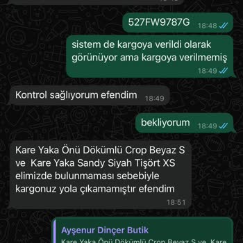 Siparişim 18 Gündür Gönderilmiyor, İade Talebime Dönüş Yapılmıyor
