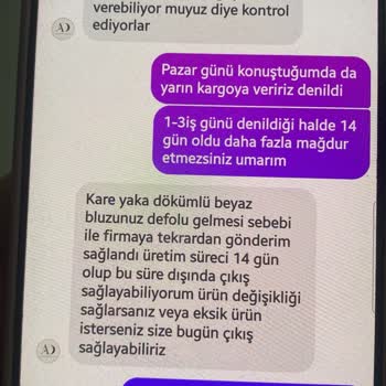 Siparişim 18 Gündür Gönderilmiyor, İade Talebime Dönüş Yapılmıyor